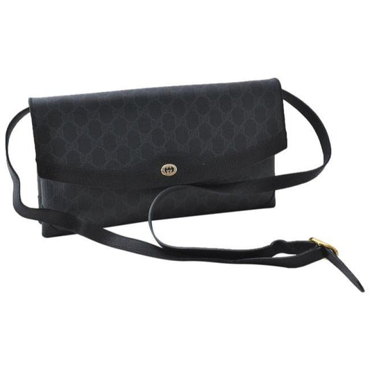 Gucci Supreme Guccissima Print Two Way Gray Leather And Gg Leather Shoulder Bag