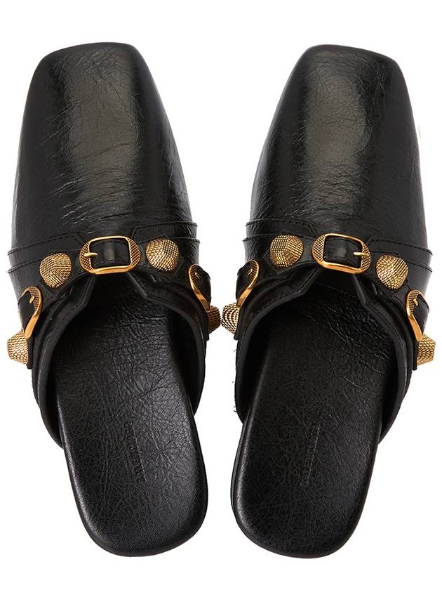 Luxury Balenciaga  Cosy Cagole Bloafer Black