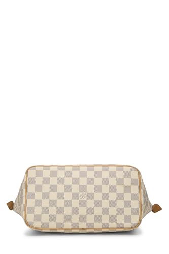 Louis Vuitton,  Damier Azur Saleya PM, White