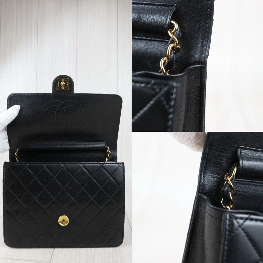 Good ( Rank AB)  ｜ CHANEL  Lamb Skin Chain CF 22 Shoulder Bag Made in 1997-1999Year ｜W24080910
