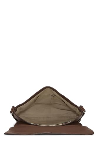 Gucci, Brown Leather Soho Flap Messenger Bag, Brown