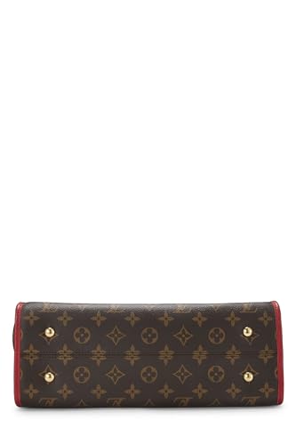Louis Vuitton,  Red Monogram Canvas Popincourt PM NM, Red