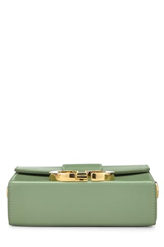 Dior,  Green Calfskin 30 Monaigne Box Bag, Green