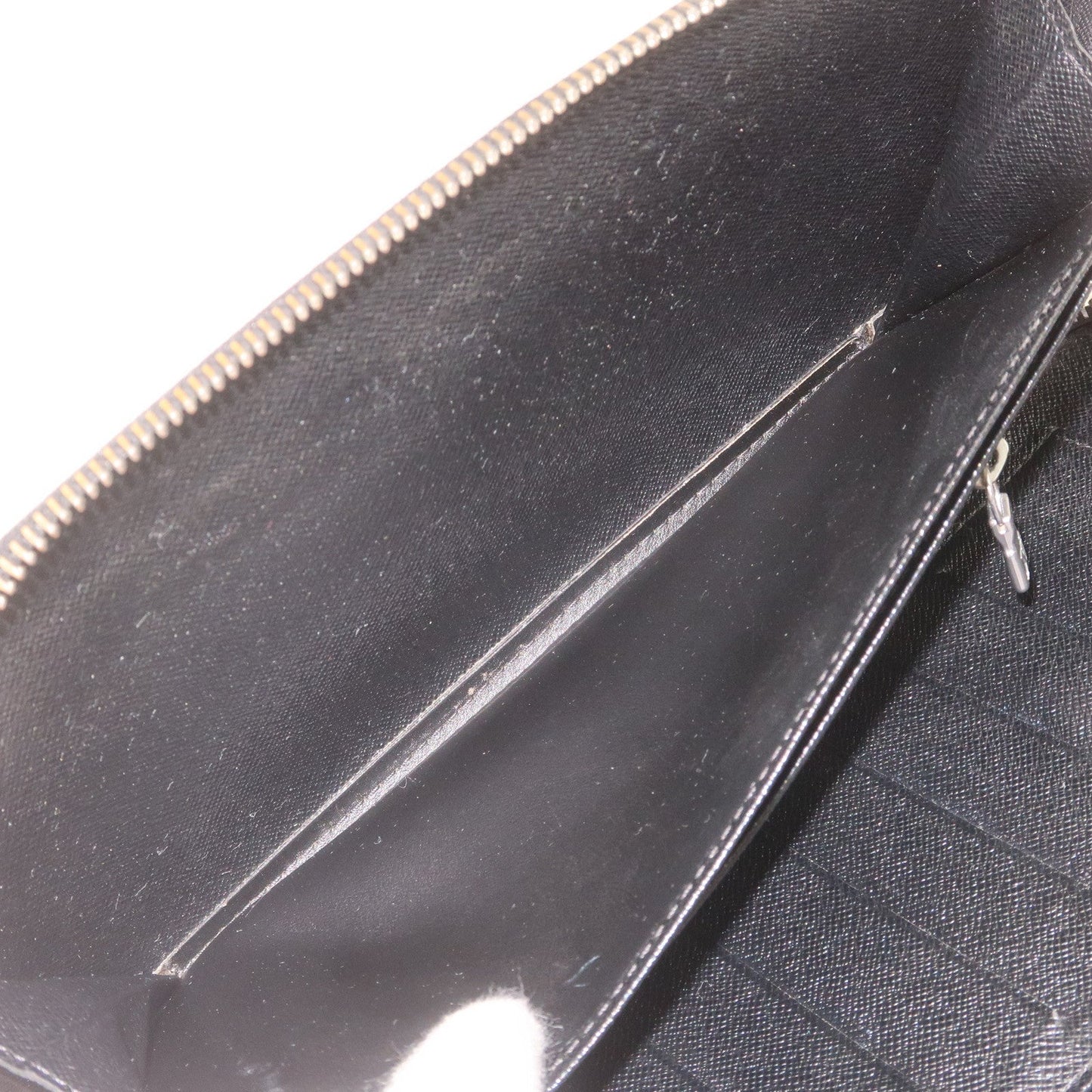 Louis Vuitton Taiga Organizer Atoll Long Wallet Ardoise M30652
