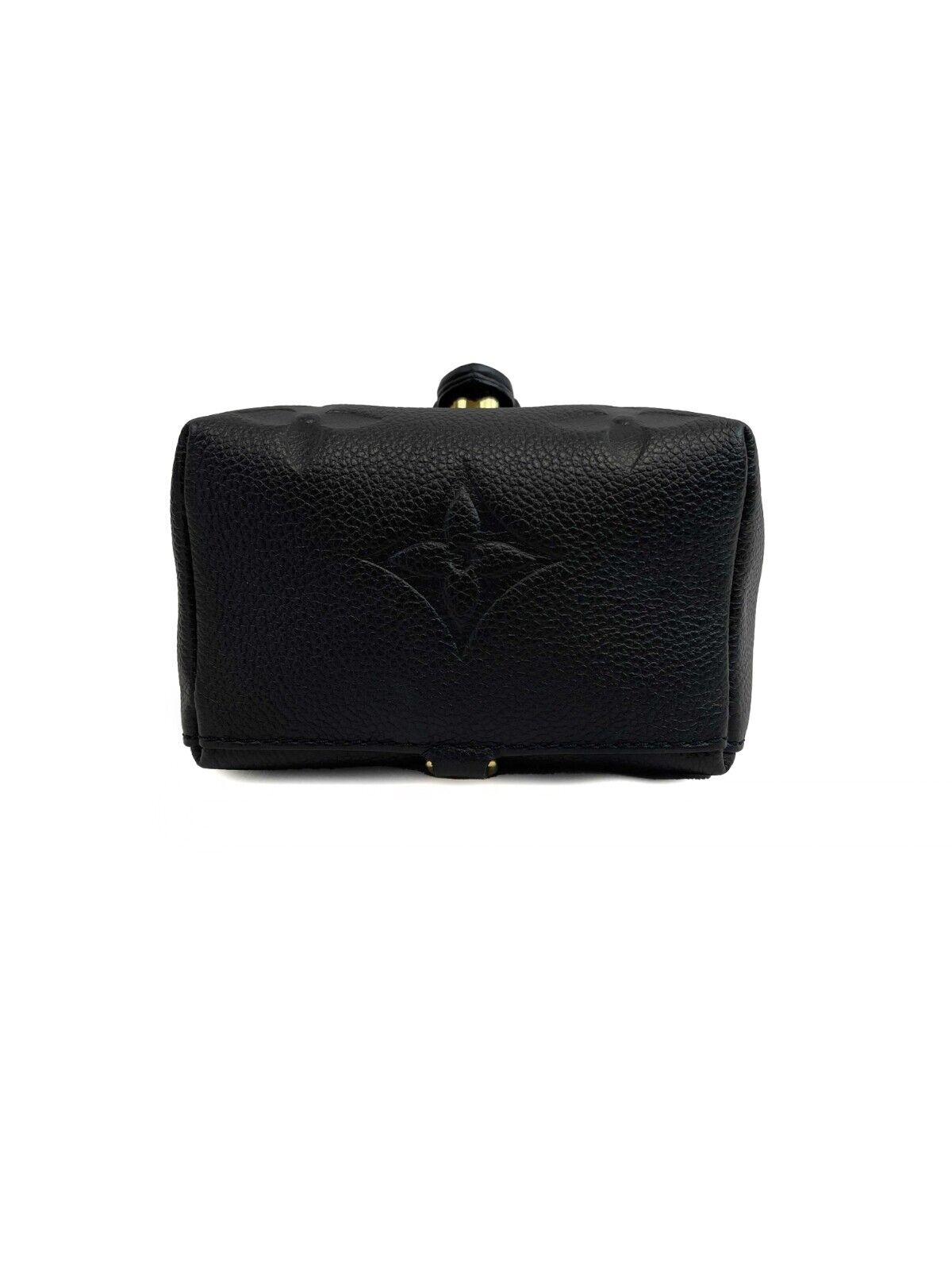 LOUIS VUITTON Tiny Backpack Monogram Empreinte Giant Leather Black