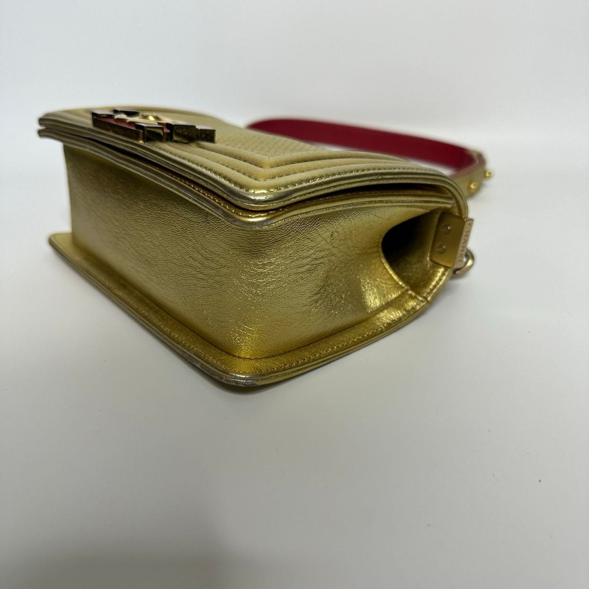 Chanel Leboy bag gold color - NG102619