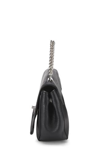 Louis Vuitton,  Black Leather Lockme BB, Black
