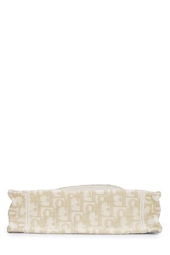 Dior,  Gold Embroidered Canvas Book Tote Mini, Gold