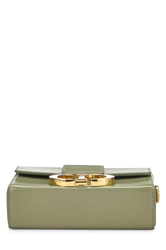 Dior,  Green Calfskin 30 Montaigne Box Bag, Green