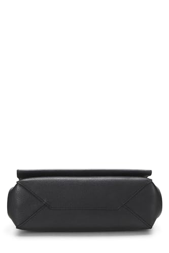 Louis Vuitton,  Black Leather Lockme BB, Black