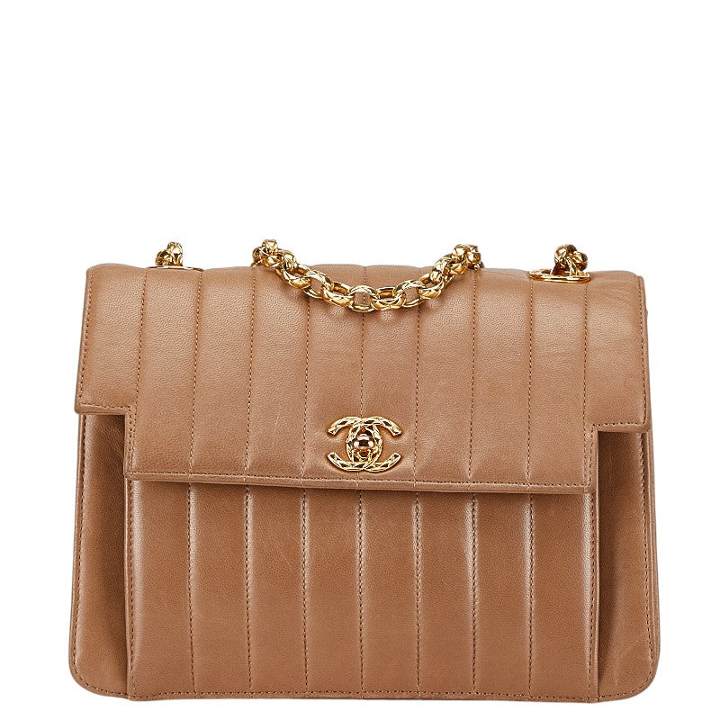 Chanel Mademoiselle Coco Mark Lambskin Shoulder Bag