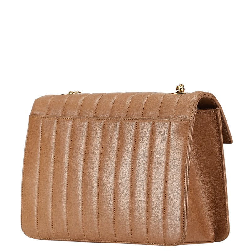 Chanel Mademoiselle Coco Mark Lambskin Shoulder Bag