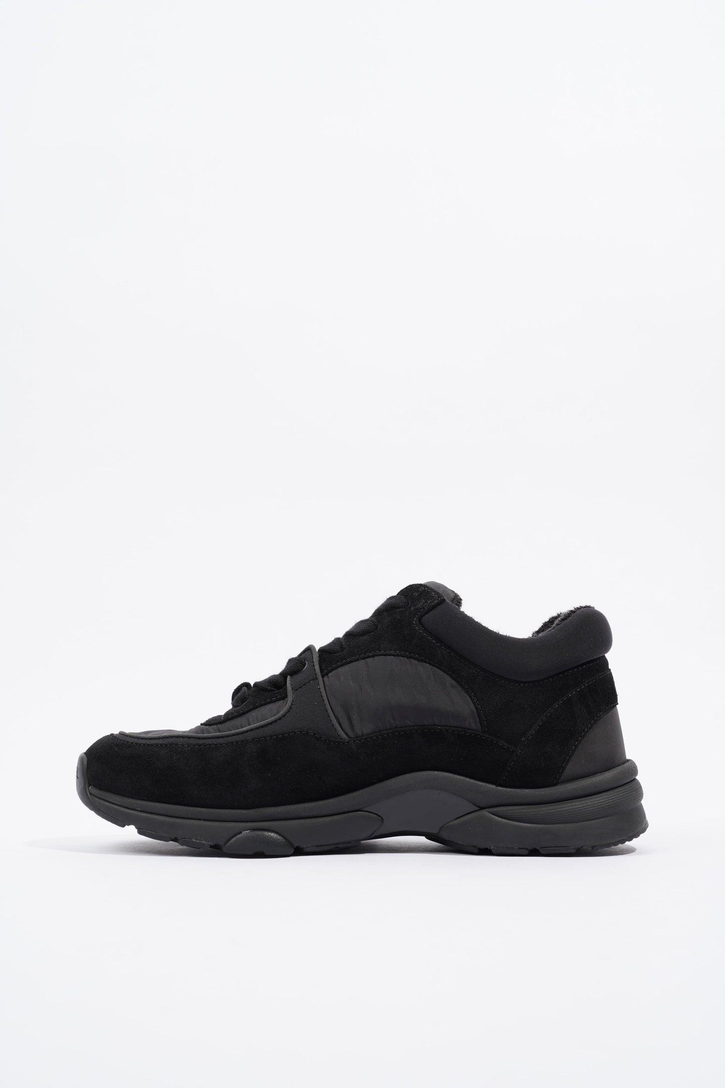 Chanel CC Runner Black Canvas EU 37 UK 4