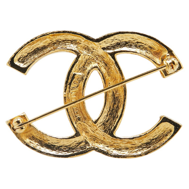 Chanel Coco Mark Rhinestone Brooch