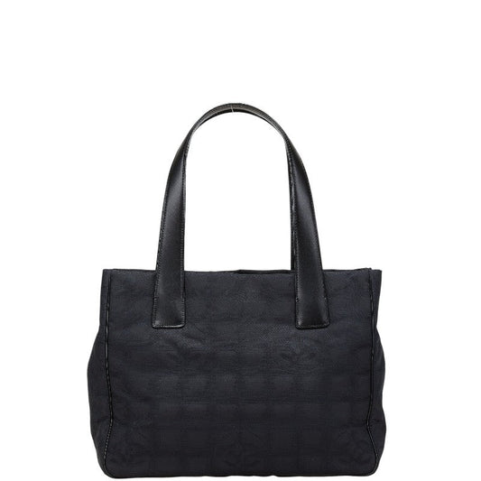 Chanel New Travel Tote Canvas Leather Tote Bag