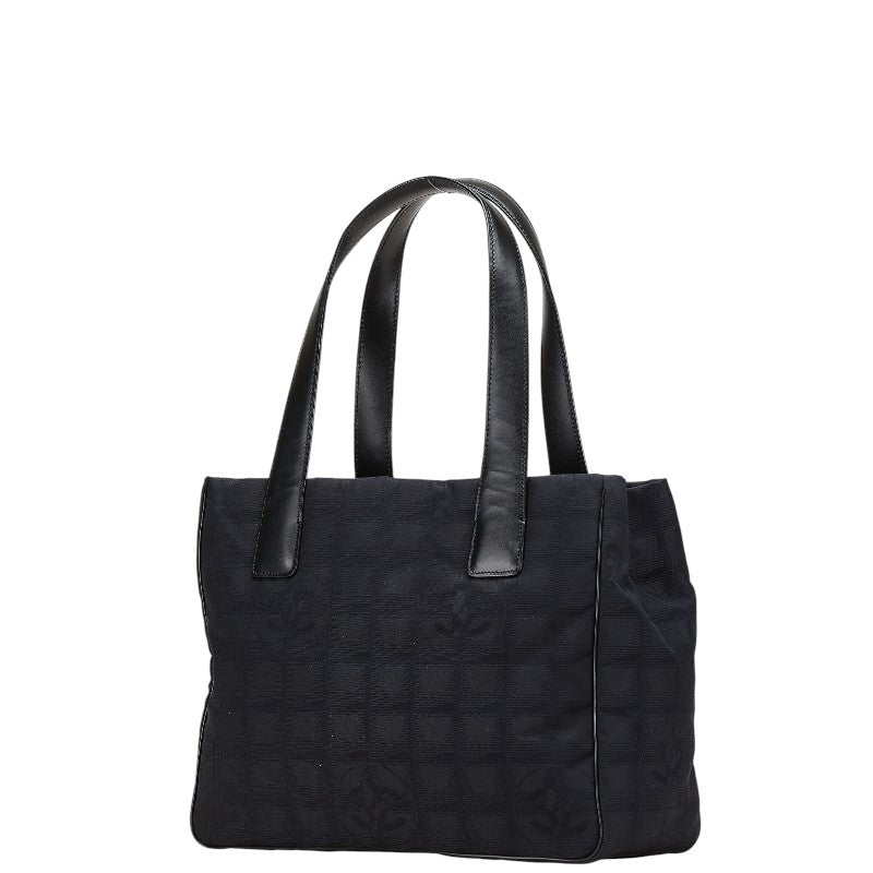 Chanel New Travel Tote Canvas Leather Tote Bag