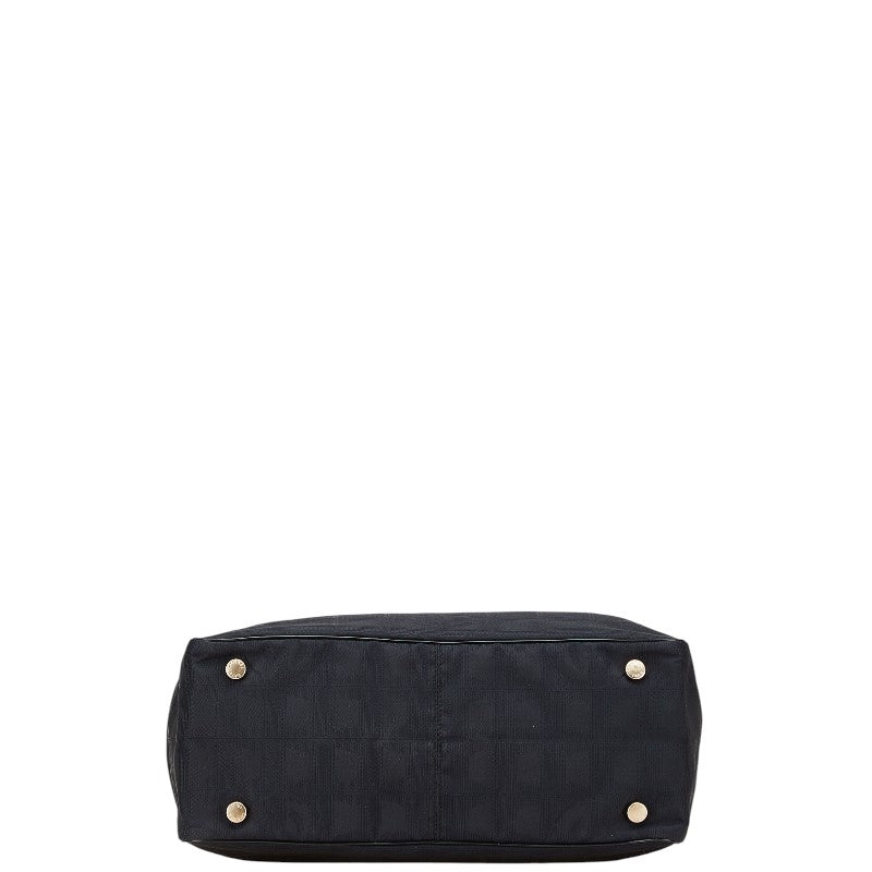 Chanel New Travel Tote Canvas Leather Tote Bag
