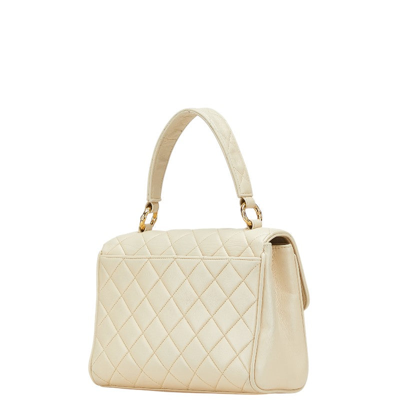 Chanel Coco Mark Matelasse Leather Handbag