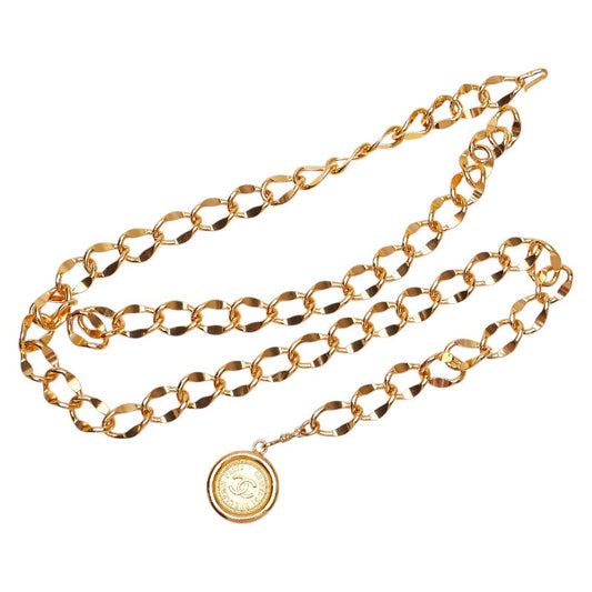 Chanel Coco Mark 31 RUE CAMBON PARIS Medal Belt