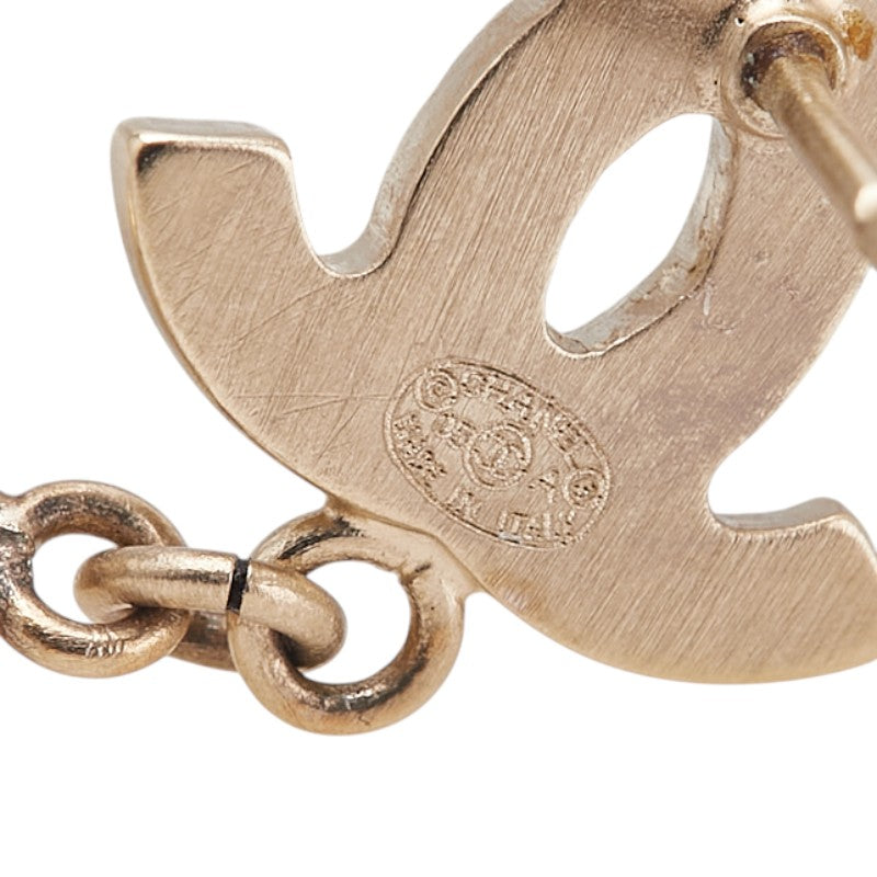 Chanel Coco Mark Swing Stud Earrings