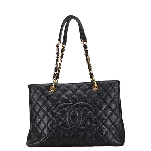 Chanel Coco Mark Matelasse Caviarskin 2way bag
