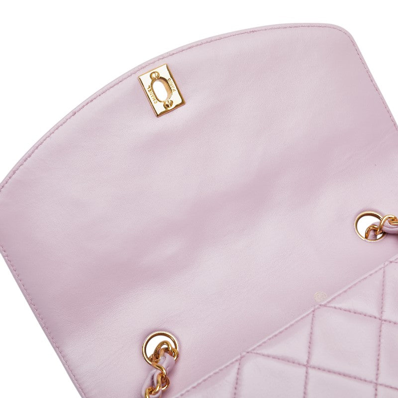 Chanel Matelasse Diana Single Flap Pink Bag