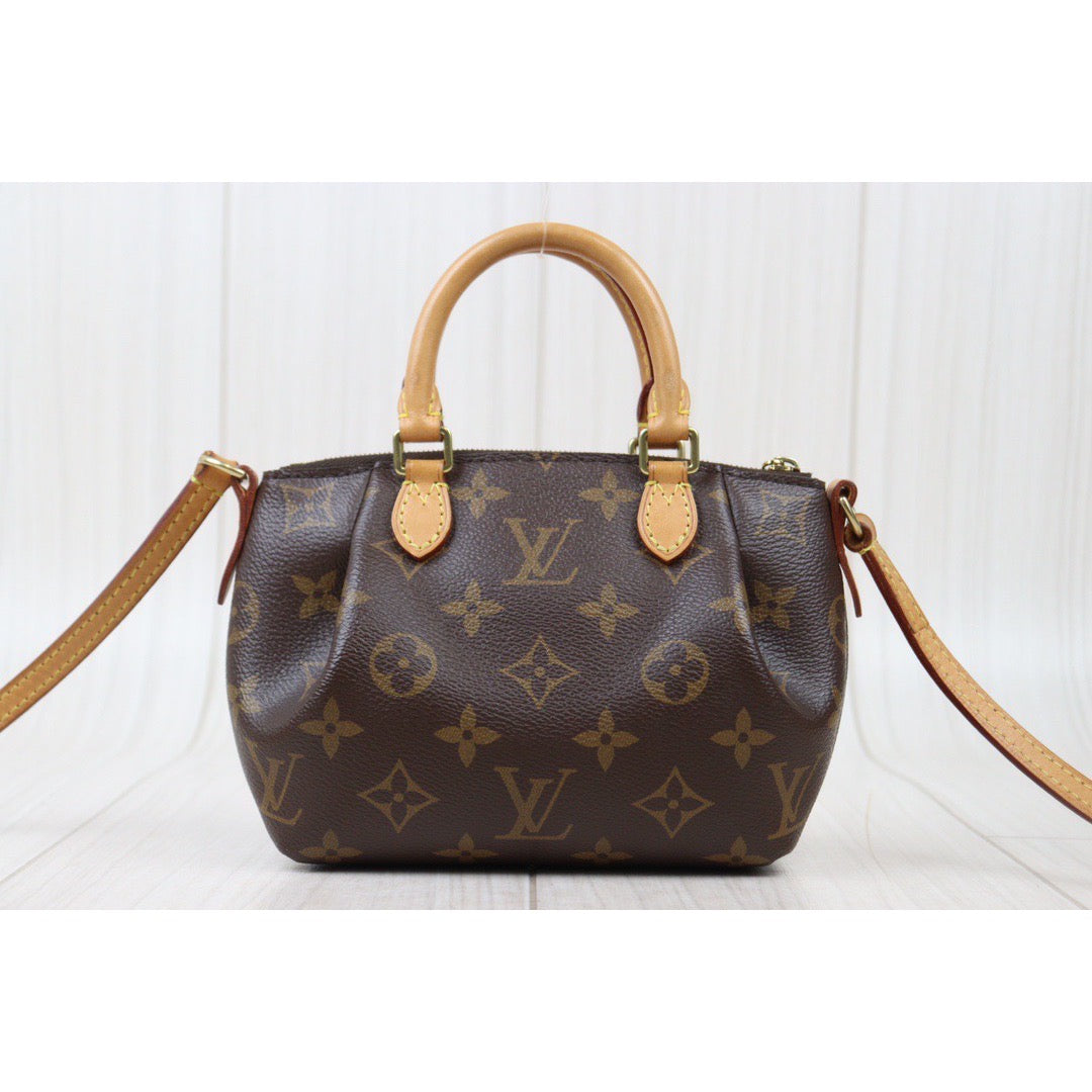 Rank A｜ LV Monogram Nano Turenne Shoulder Bag｜S24061709