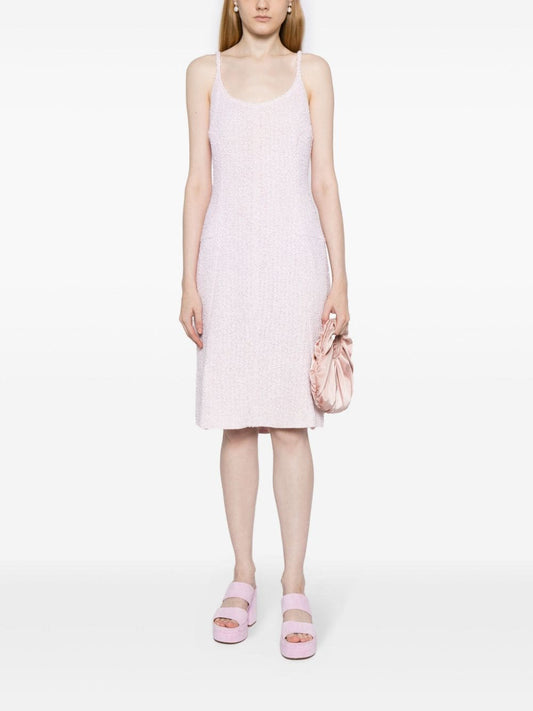 2004 Pink Tweed Dress