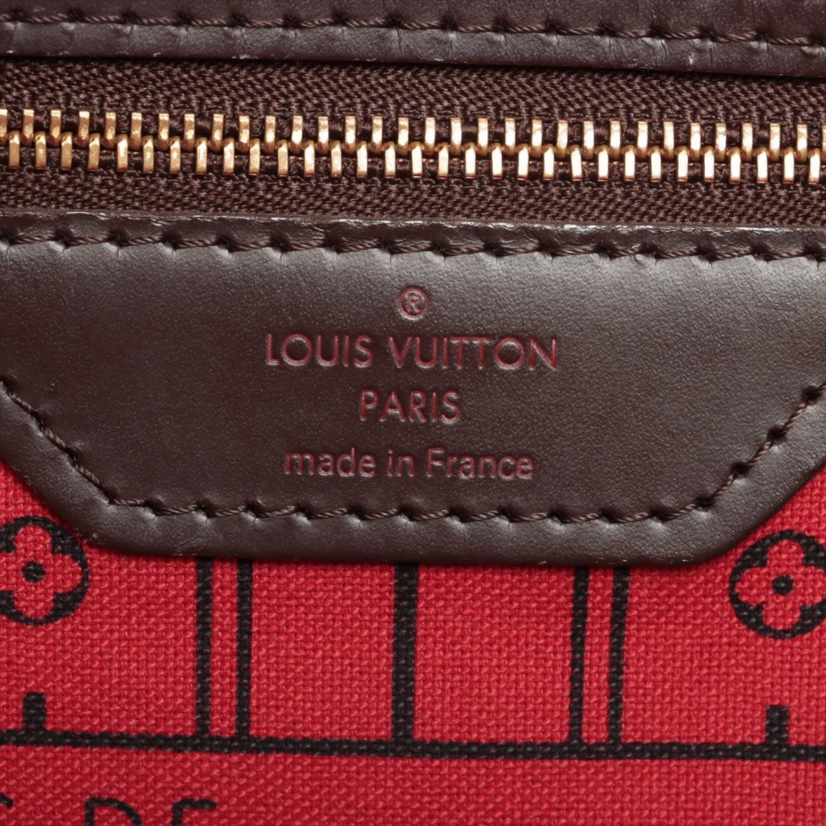 LOUIS VUITTON Neverfull MM in Damier N51105 Tote