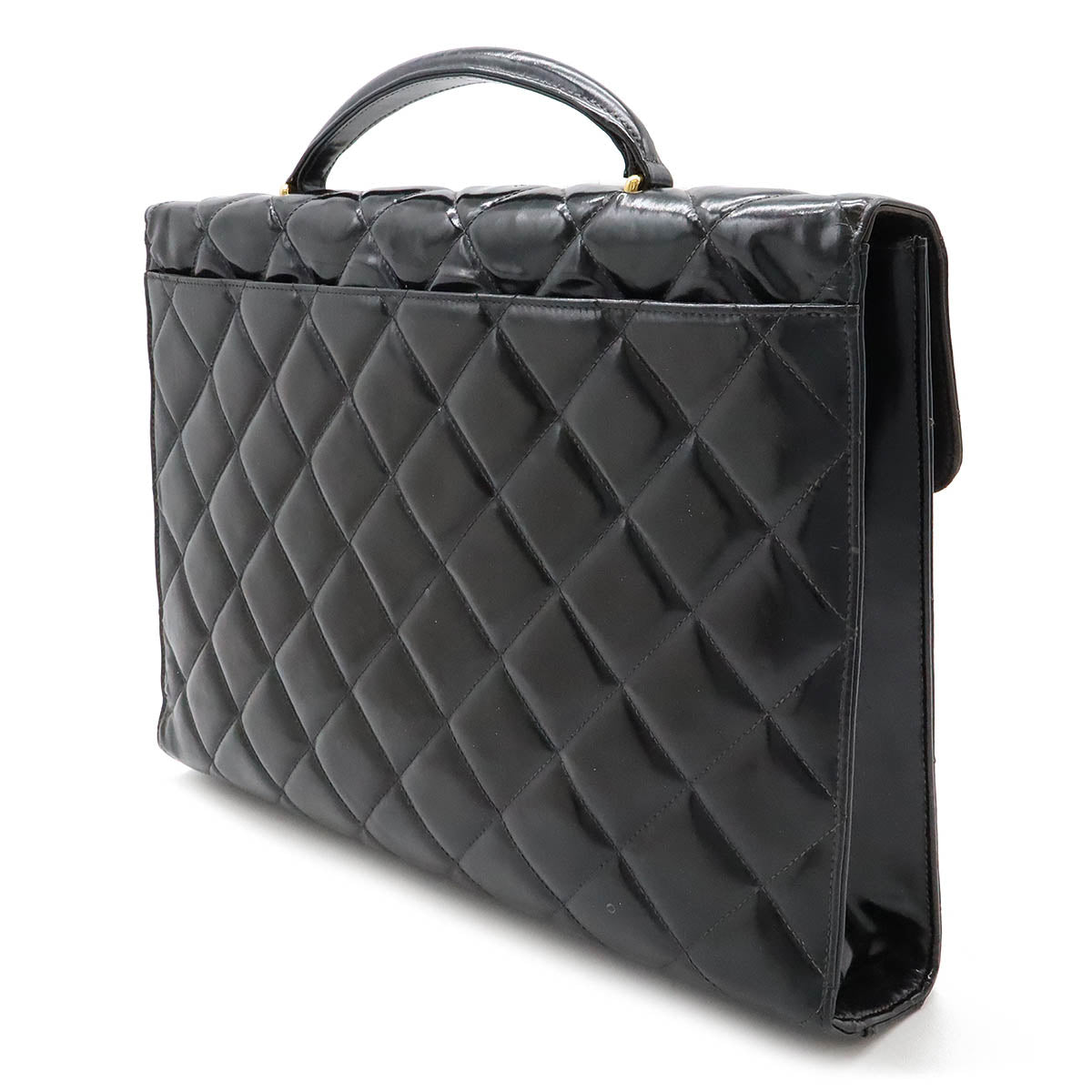 Chanel Matelasse Coco Mark Business Bag Briefcase A02794