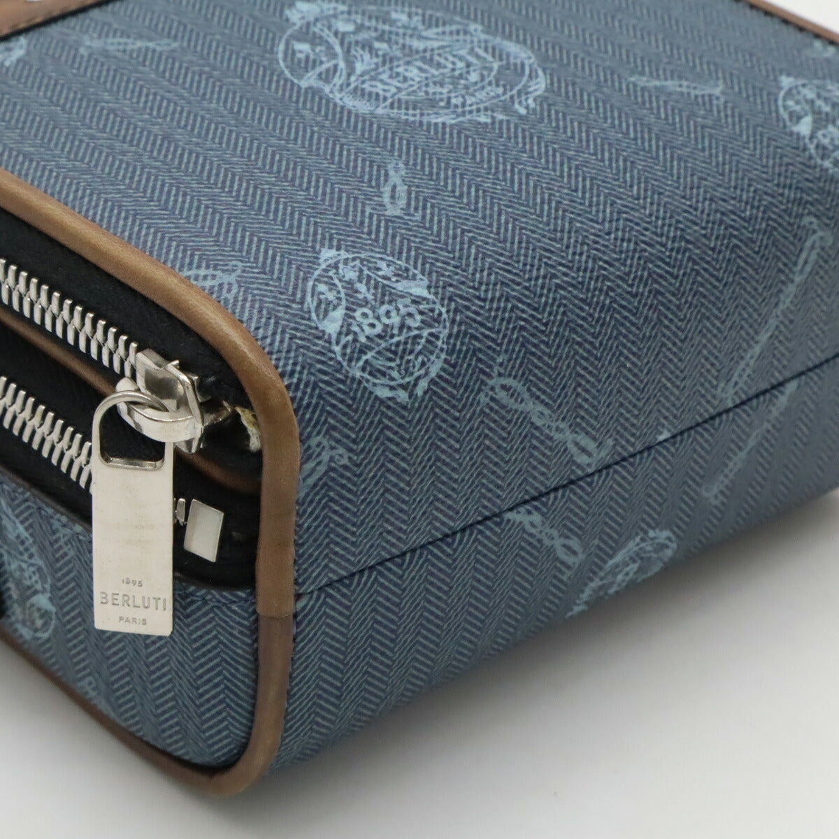 Berluti Venezia Leather Miles PM Shoulder Bag