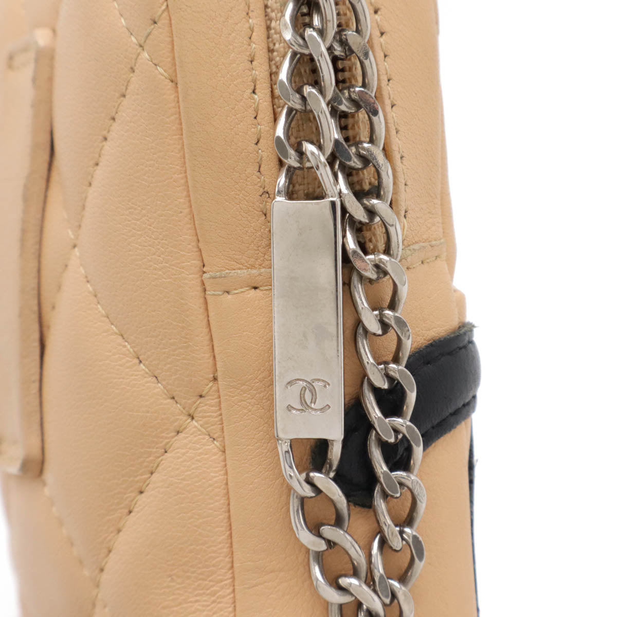 Chanel Cambon Line Leather Cigarette Case Pouch