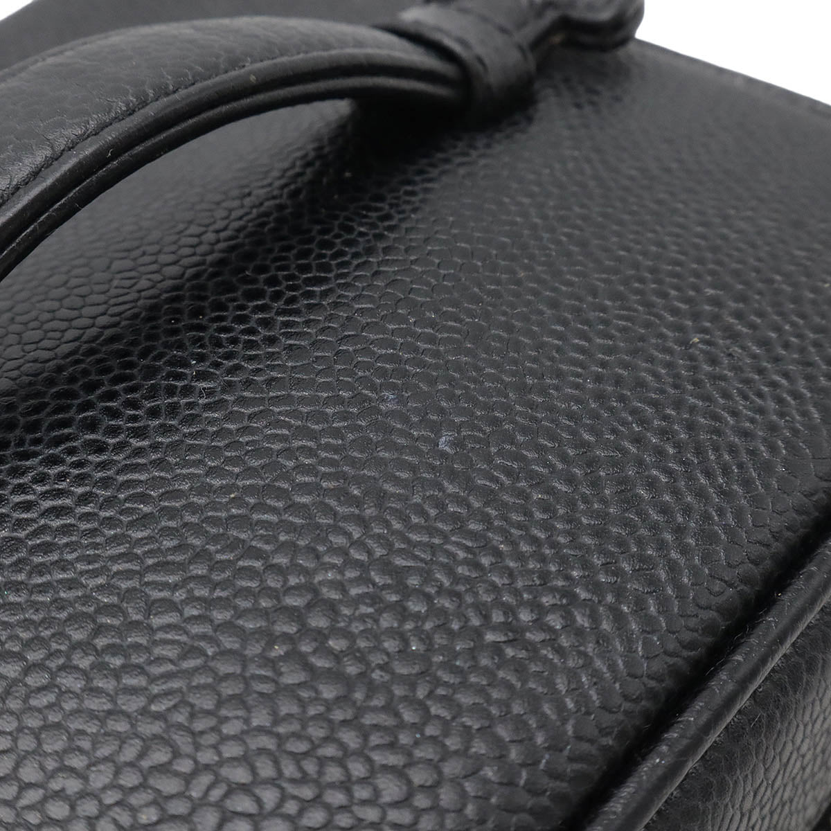 Chanel Coco Mark Caviar Skin Vanity Bag