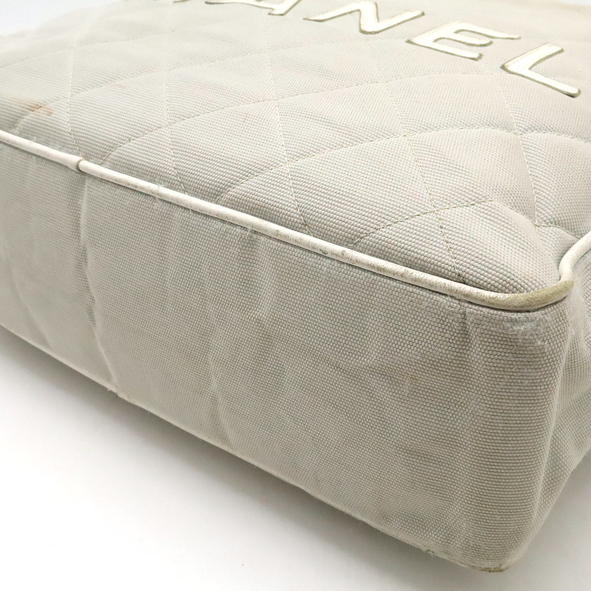 Chanel Sports Line Canvas Leather Shoulder Bag