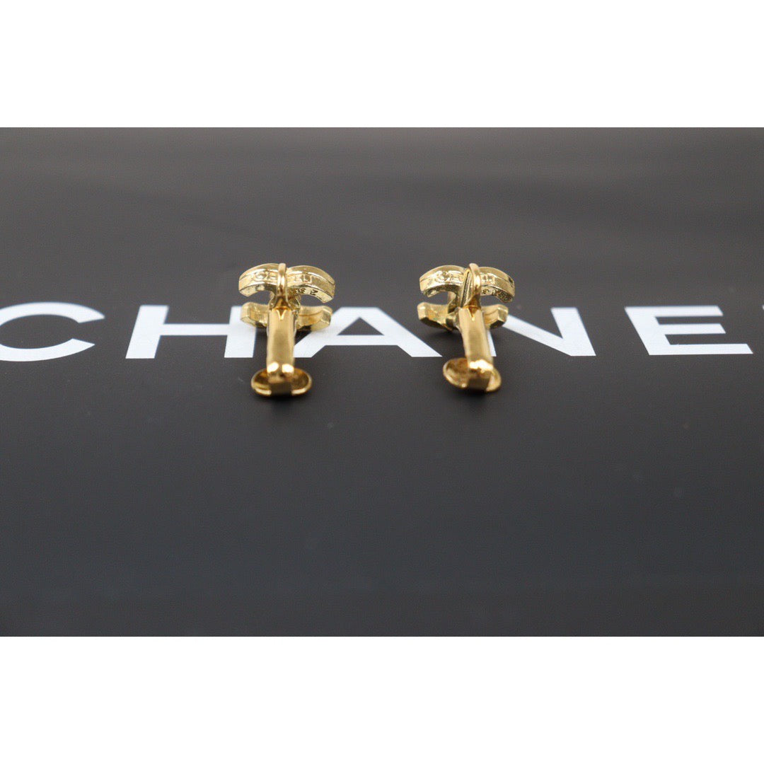 Rank A ｜CHANEL COCO Earrings 18k Gold Plated ｜24050628