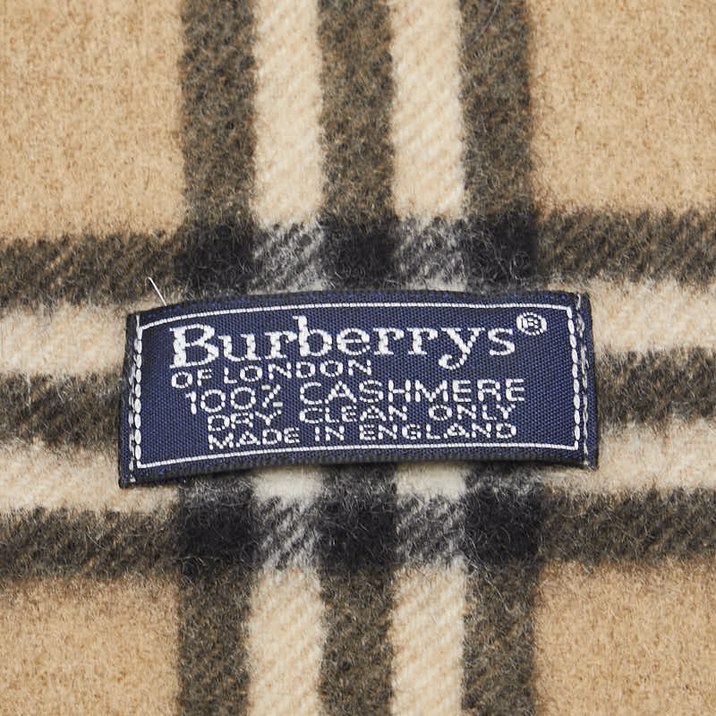 Burberry Cashmere Nova Check Scarf
