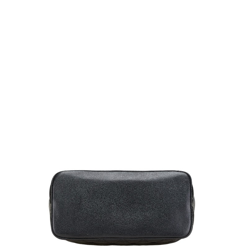 Chanel Coco Mark Caviar Skin Tote Bag