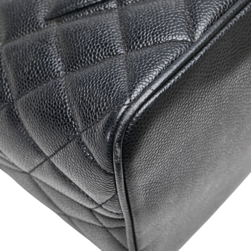 Chanel Coco Mark Caviar Skin Tote Bag