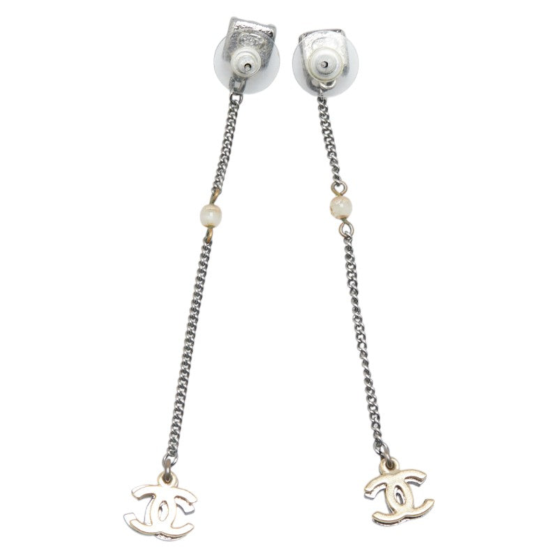 Chanel Coco Mark Rhinestone Earrings
