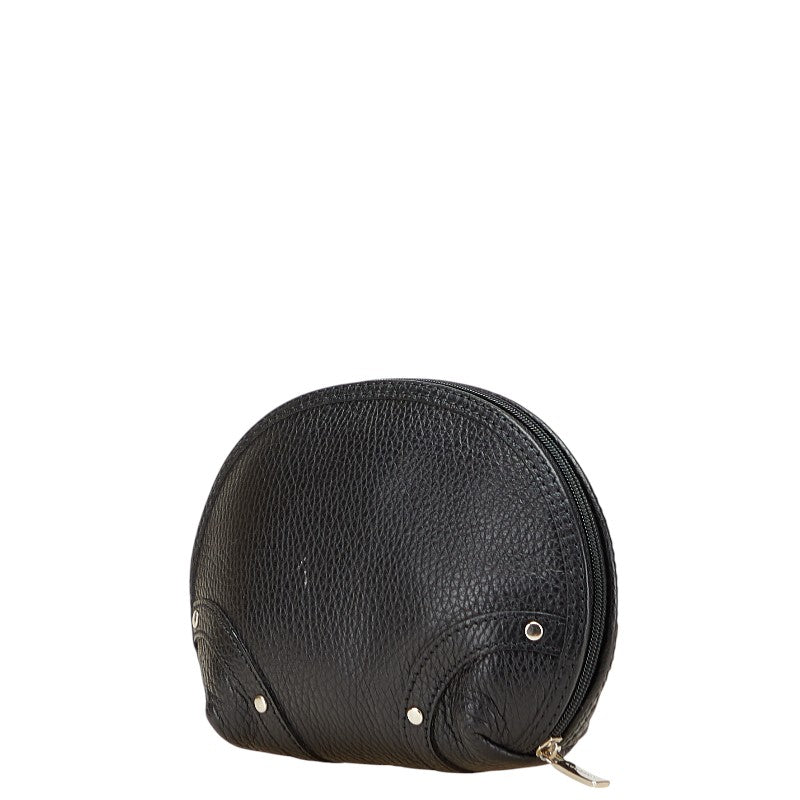 Burberry Nova Check Leather Pouch