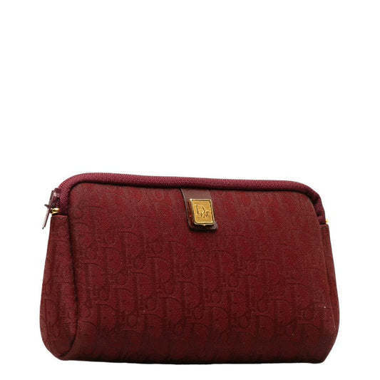 Dior Trotter Clutch Bag  Canvas Vanity Bag in Good condition
