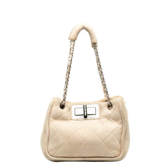 Chanel Matelasse Suede Shoulder Bag