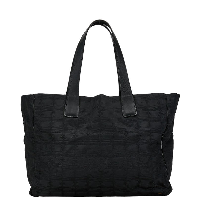 Chanel New Travel Line Nylon Leather Tote Bag