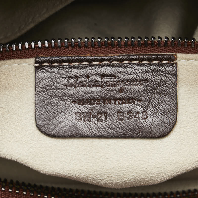 Salvatore Ferragamo Python Gancini 2way Bag