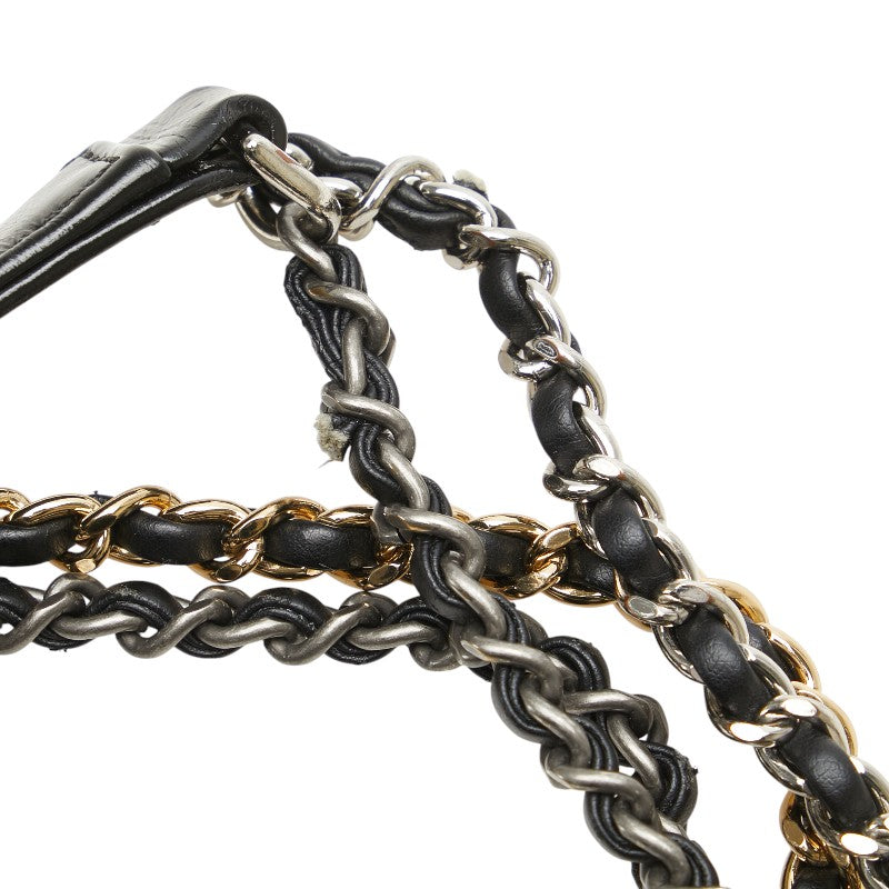 Chanel Gabrielle Felt Leather Shoulder Bag