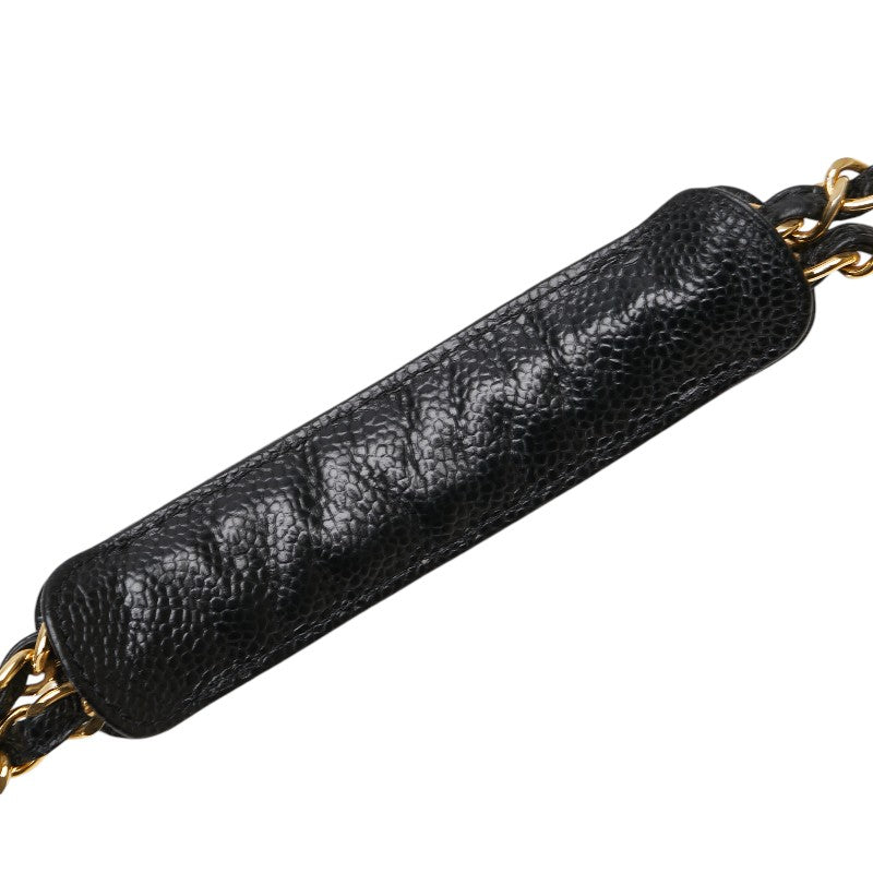 Chanel Coco Mark Caviar Skin Shoulder Bag