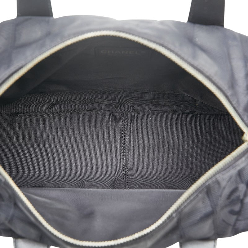 Chanel Nylon Leather Tote Bag