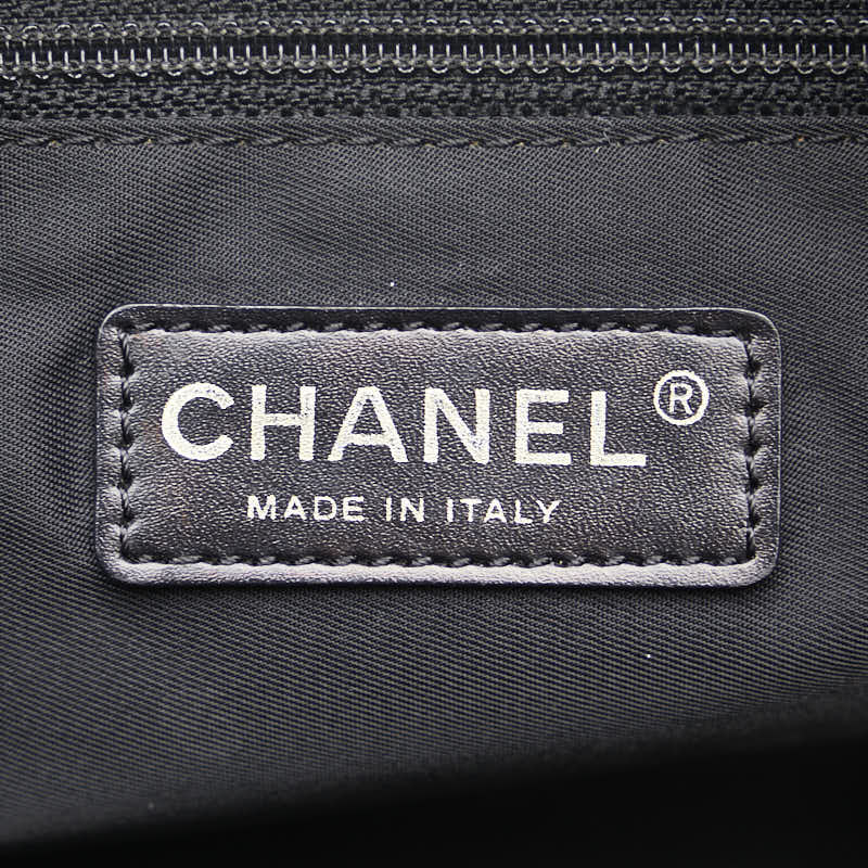 Chanel Nylon Leather Tote Bag