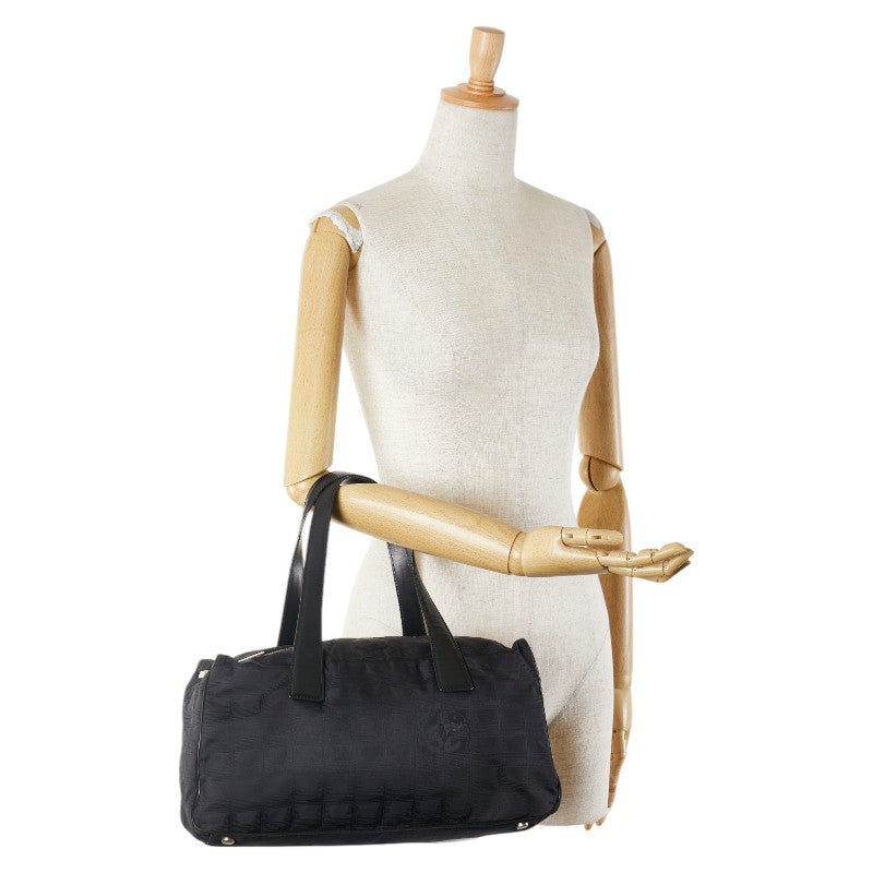 Chanel Nylon Leather Tote Bag