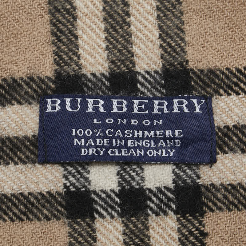 Burberry Cashmere Nova Check Scarf